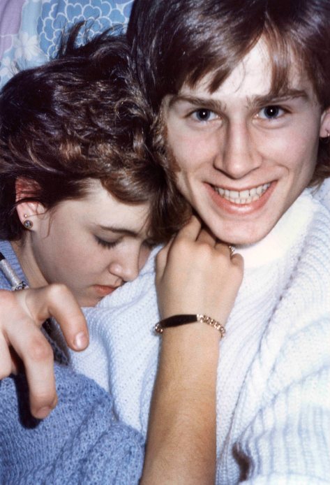 86.Aug - Burlington · Heather Brown & Gabriel Dusil (napping)