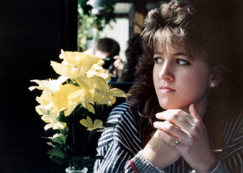 87.Aug - Burlington · Heather Brown (yellow lilies)