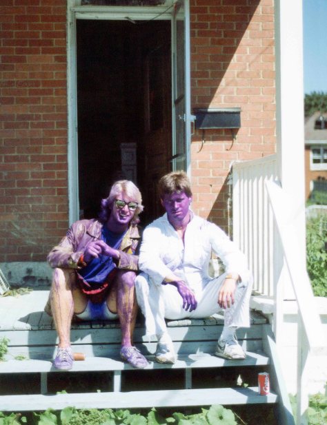 87.Sep - Kingston · Doug Little & Gabriel Dusil (Queens University, frosh week)