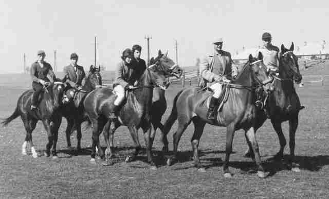 61.Jul - Královský Chlmec · Eva Kendeova (horses, Steeplechase riding team)