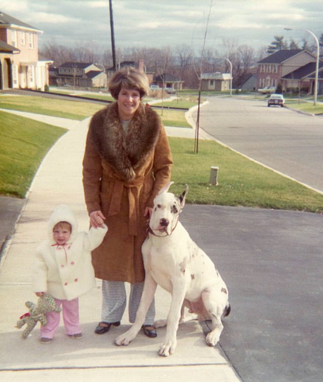 75.Dec - Burlington · Alica, Eva & Cezar Dusil (going for a walk)