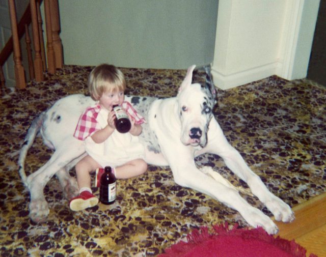 75.Jul - Burlington · Alica & Cezar Dusil (drinking beer)