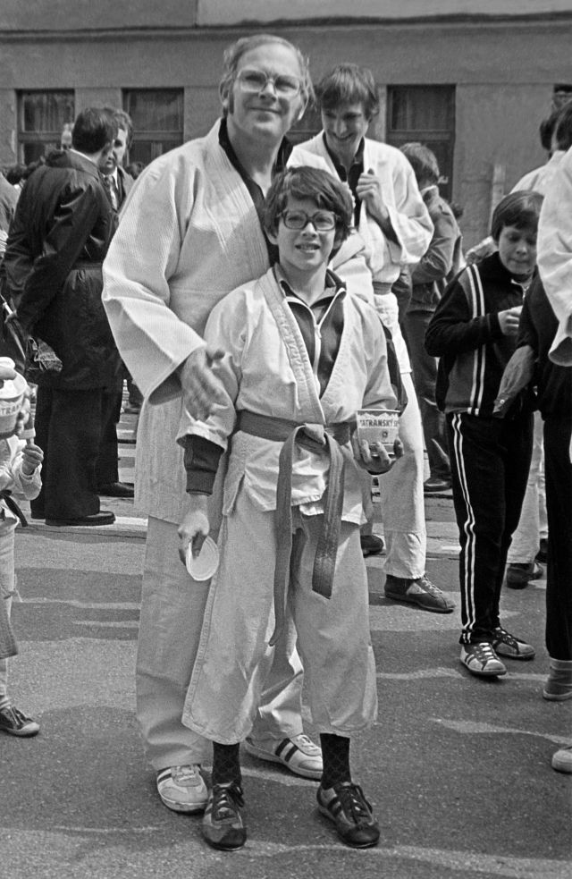 79.May.1 - Košice · Csaba & Richard Kende (judo, Komunisticky sprievod)