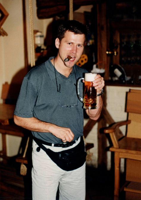 93.Nov - Prague · Gabriel Dusil (cigar & beer)