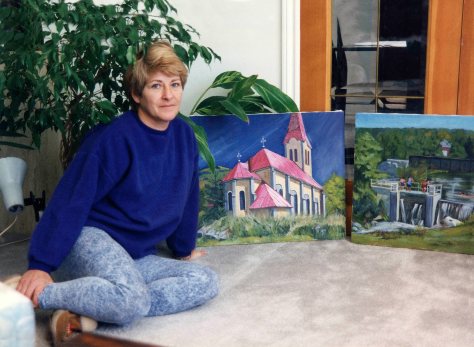 93 - Burlington · Eva Dusil (artist, Killaloo paintings)